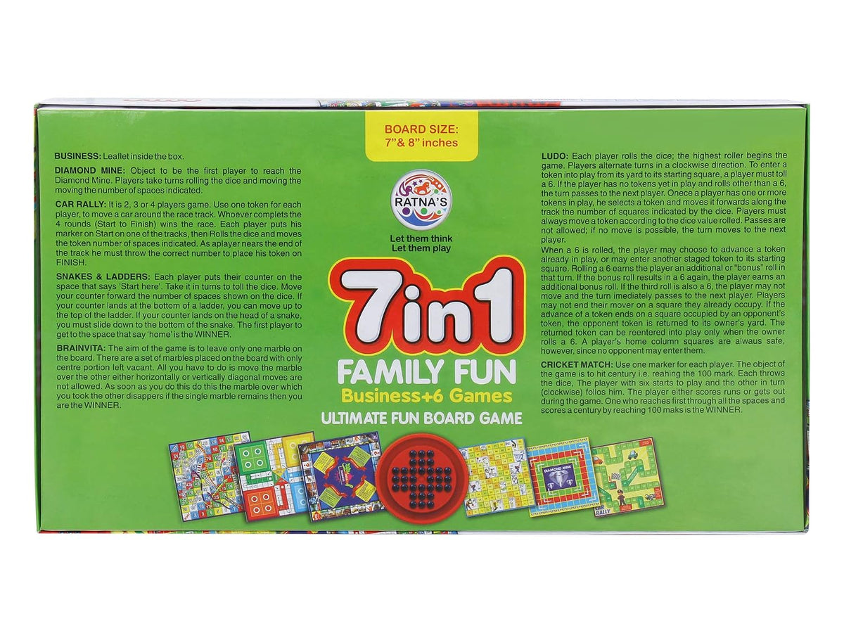 7 in 1 Family Fun Games - view 7