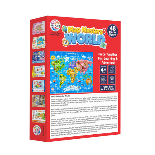Map Masters Of World Jigsaw Puzzle - view 2