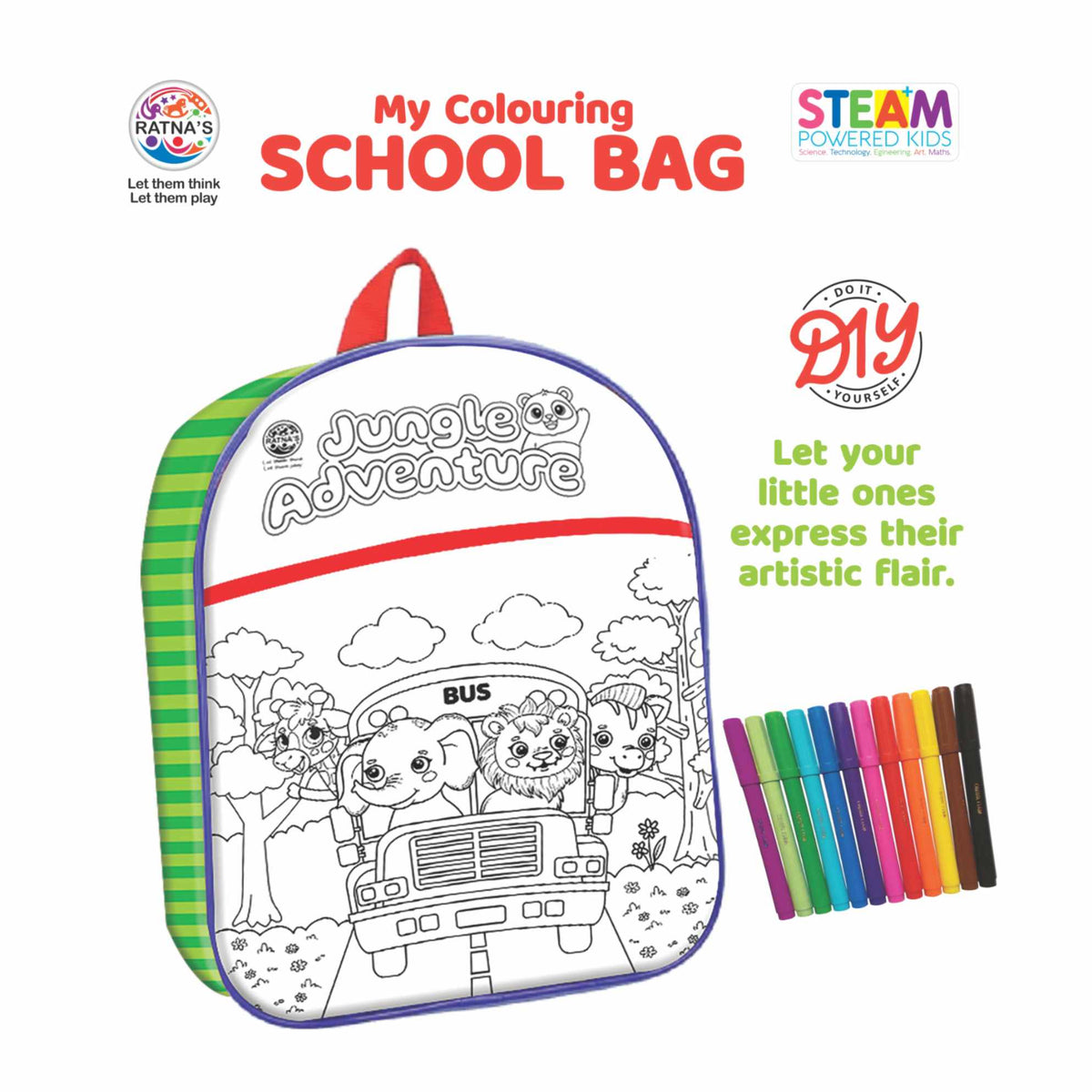My Colouring School Bags - view 5