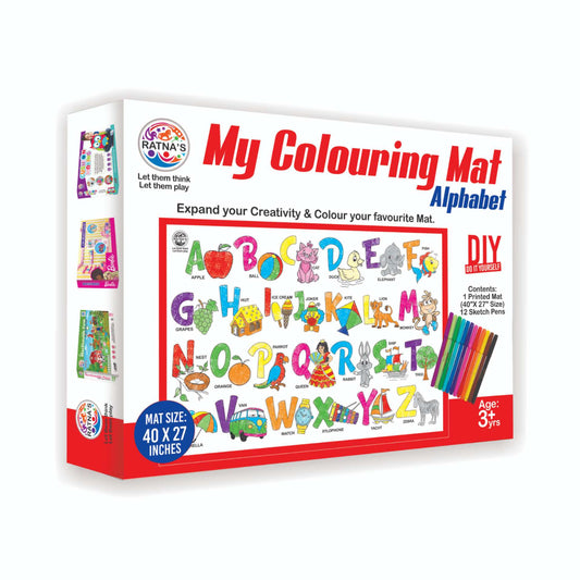 My Colouring Mat Alphabet