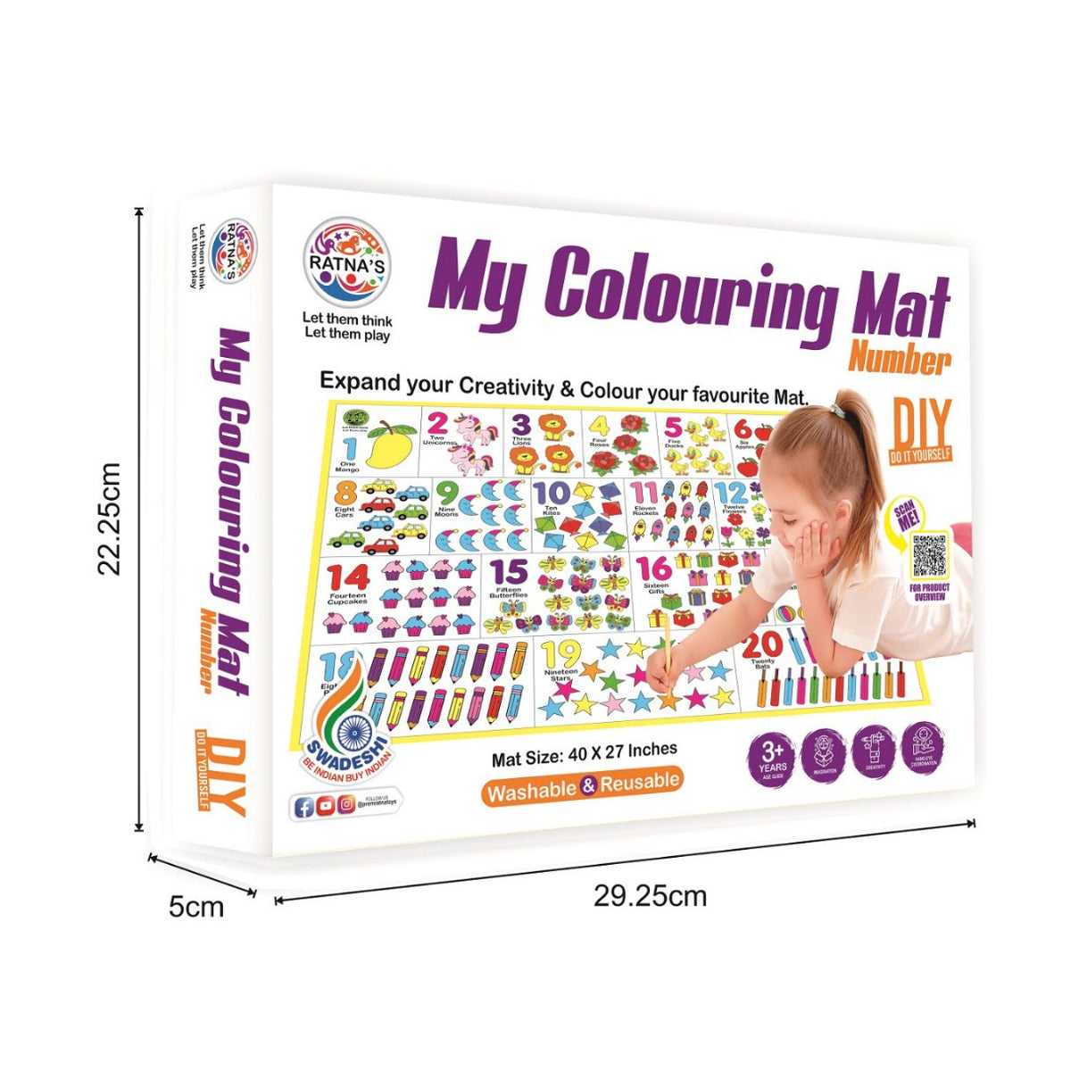 My Colouring Mat Number - view 4