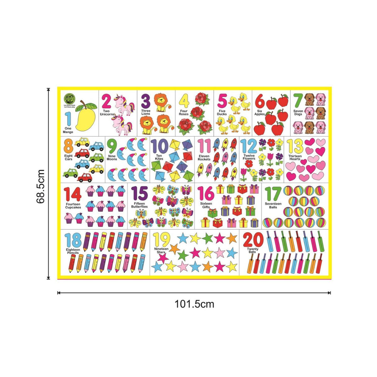 My Colouring Mat Number - view 5