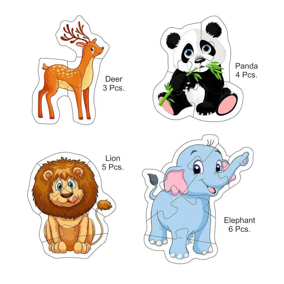 Baby Jigsaw Wild Animals - view 3