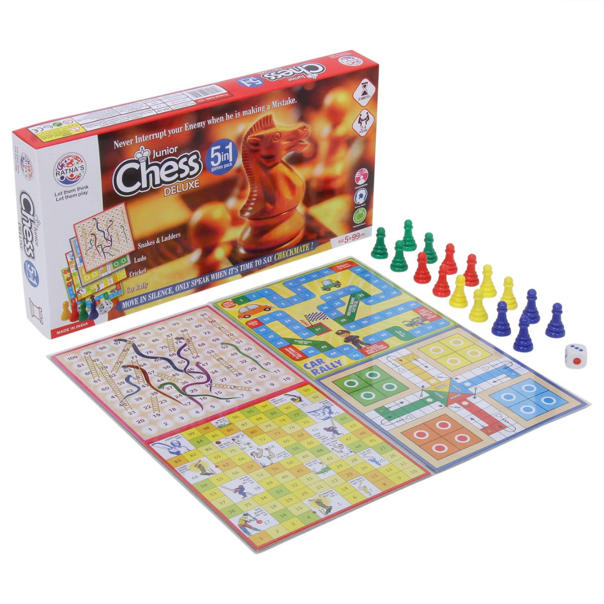 Chess 5 in 1 DLX Jr - view 4