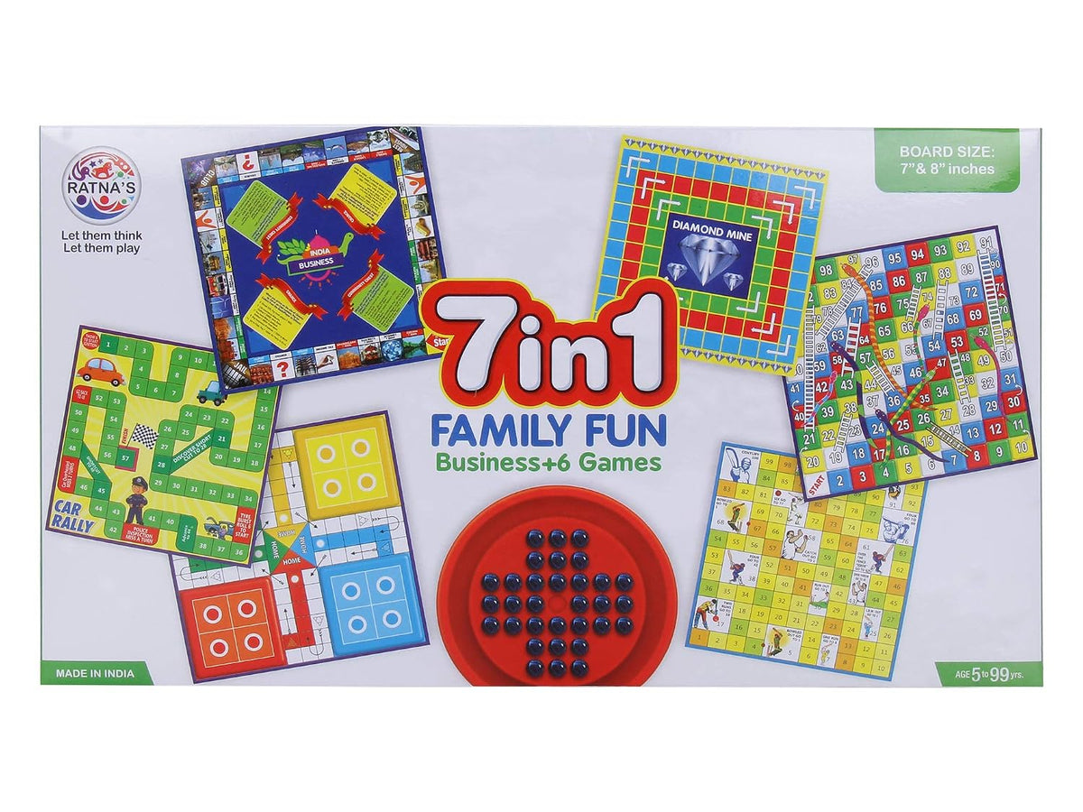 7 in 1 Family Fun Games