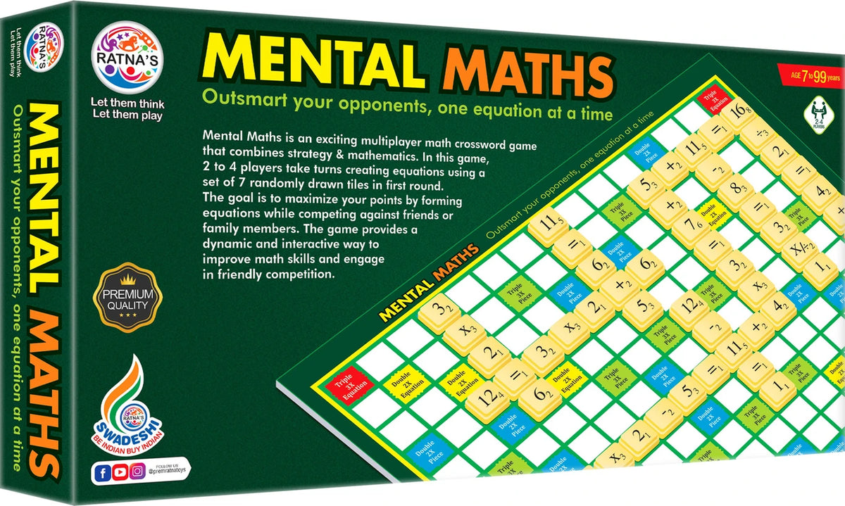 Mental Maths Sr