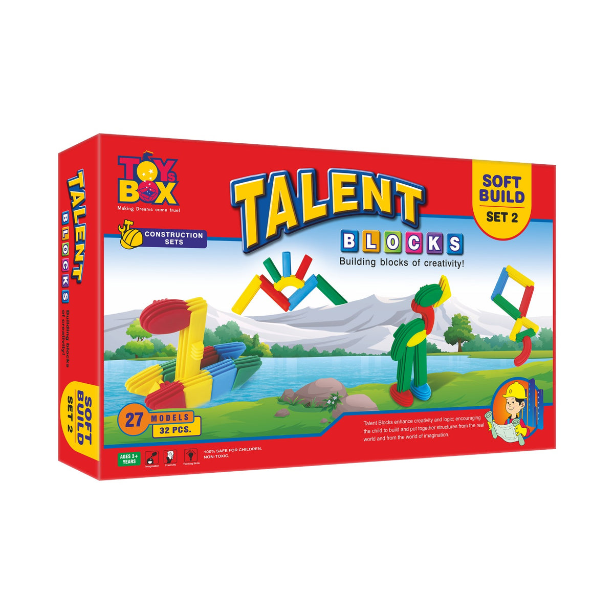 Talent Blocks Soft Build Set 2