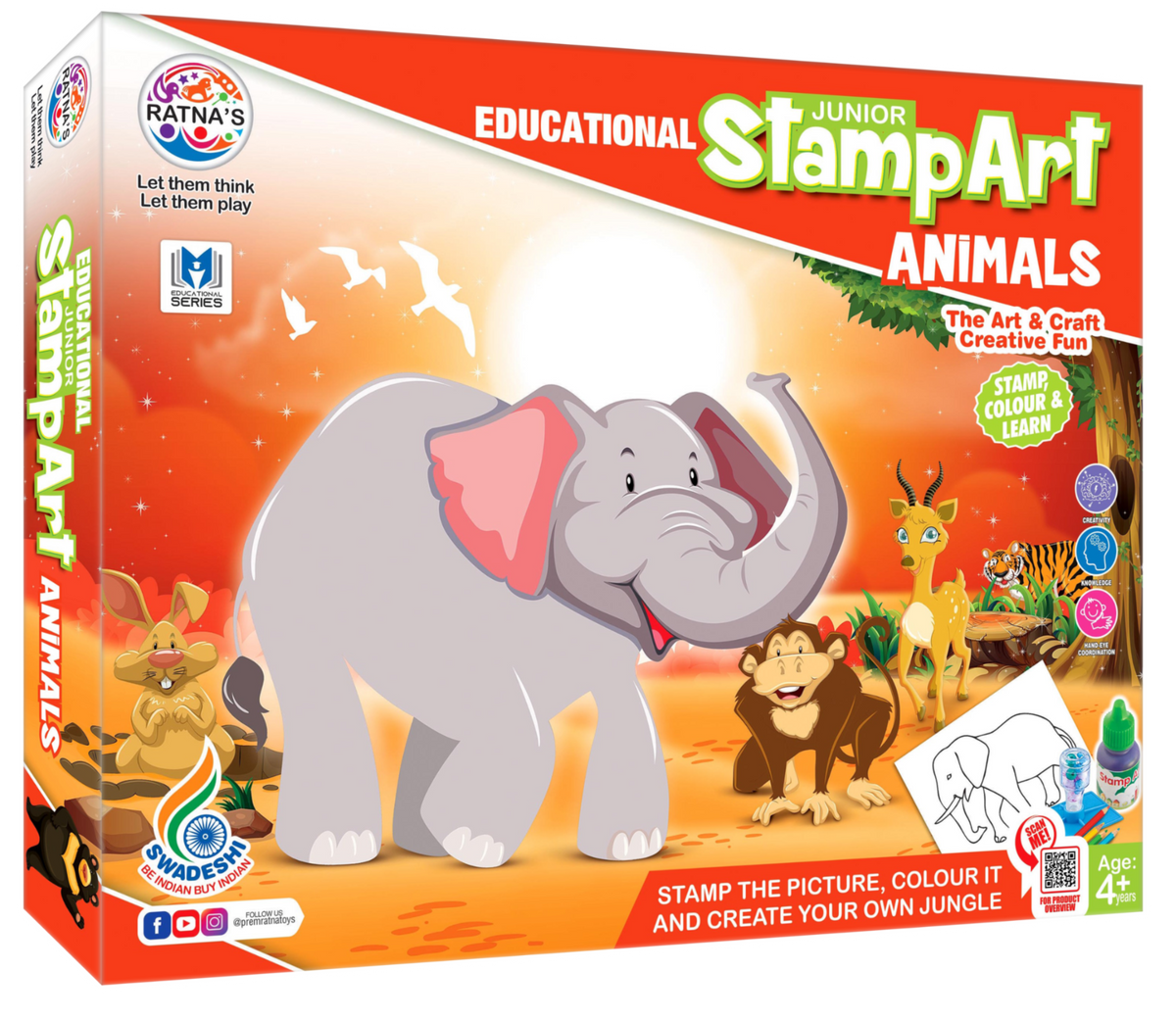 Stamp Art Animals (S)