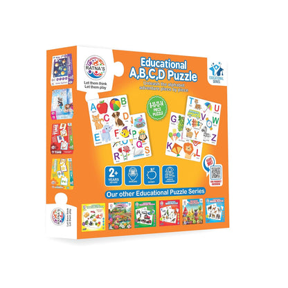 Educational Jigsaw A,B,C,D - view 2