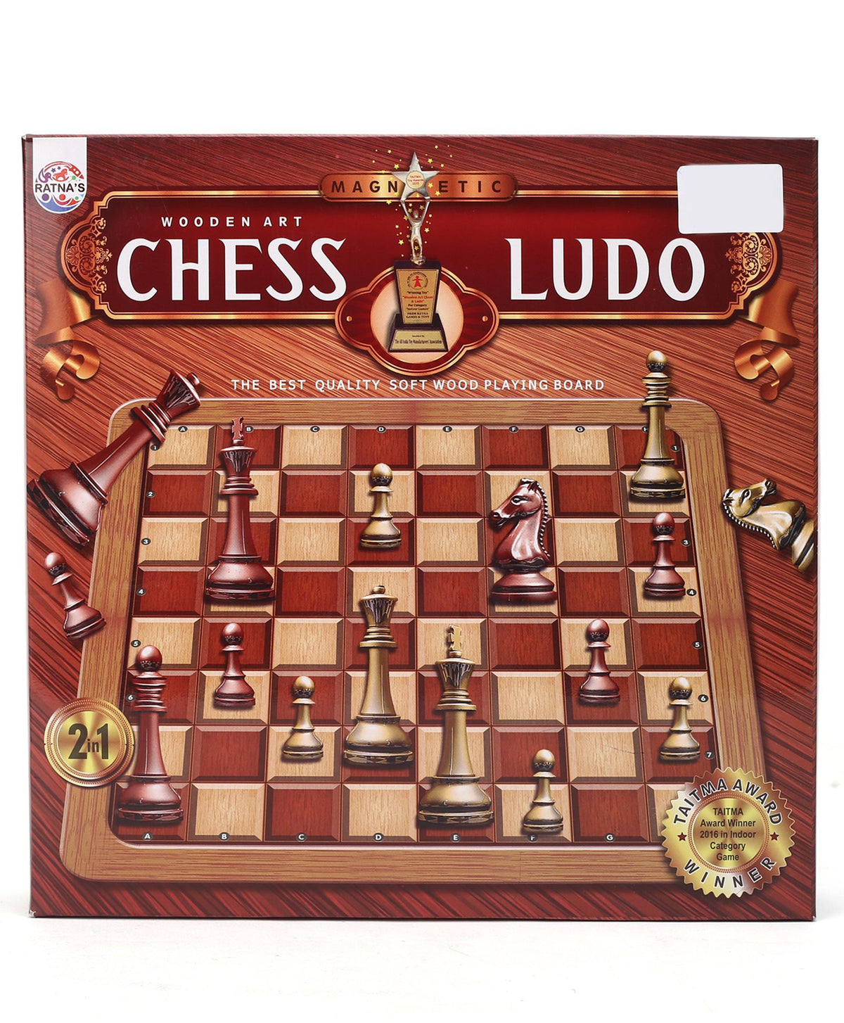 Wooden Art Chess & Ludo - view 5