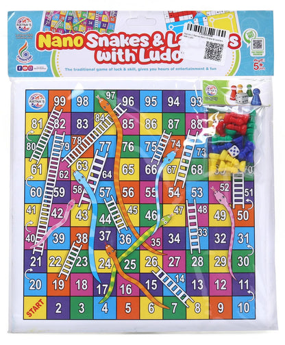 Nano Snakes & Ladder With Ludo (B)