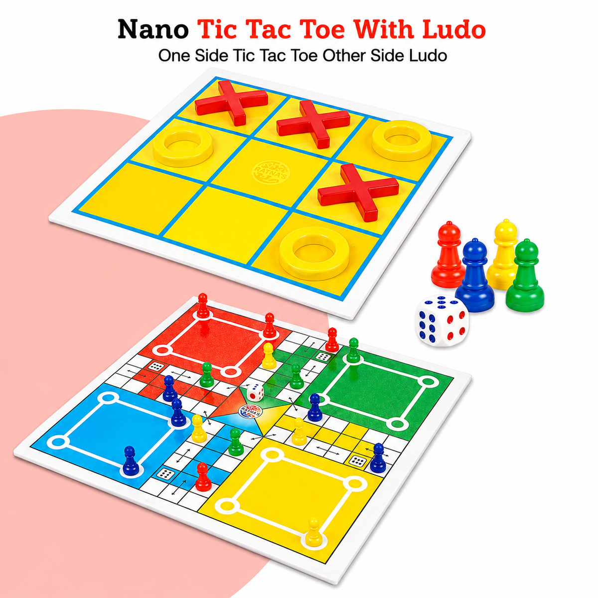 Nano Tic Tac Toe With Ludo - view 4