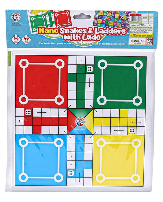 Kids Snakes & Ladder With Ludo