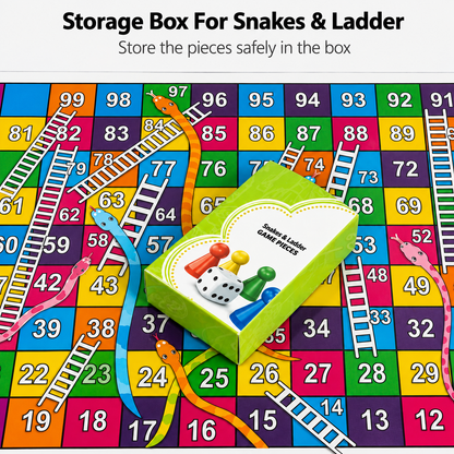 Kids Chess With Snakes & Ladder - view 4