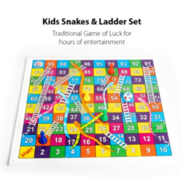 Kids Chess With Snakes & Ladder - view 7