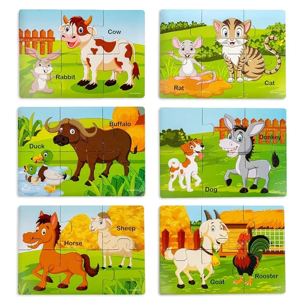 My First Wooden Puzzle Domestic Animals - view 3