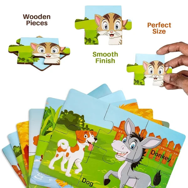 My First Wooden Puzzle Domestic Animals - view 4