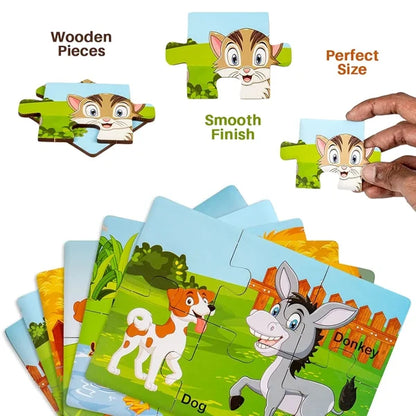My First Wooden Puzzle Domestic Animals - view 4