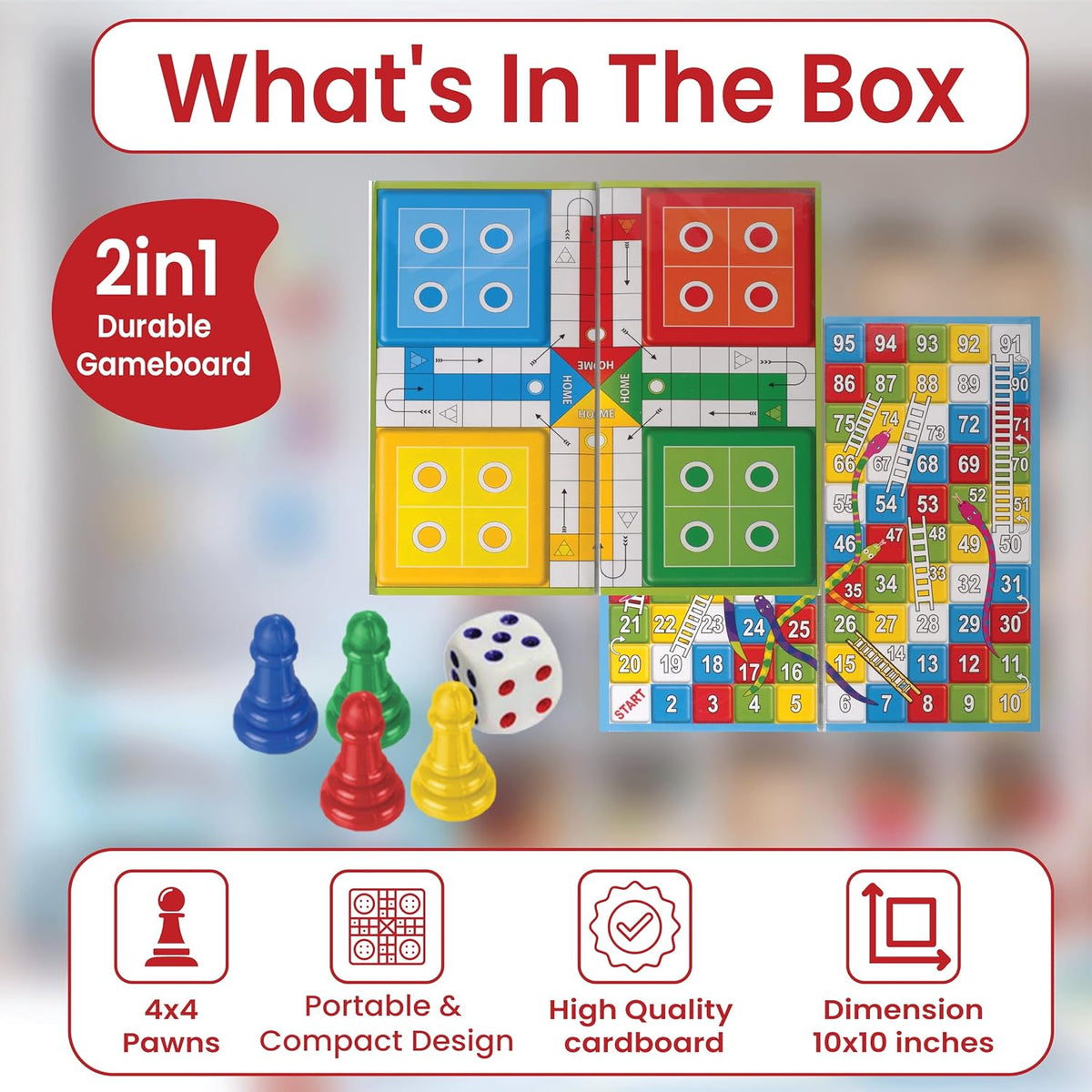 Little Snakes & Ladder + Ludo - view 2