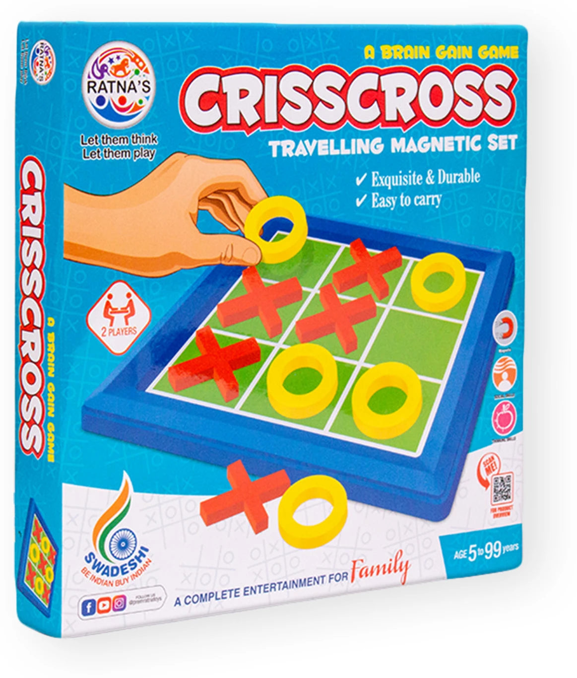 Crisscross Travelling Magnetic Set