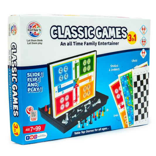 Classic Games 3 In 1