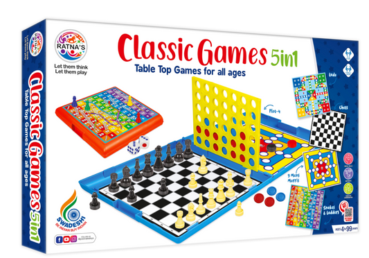 Classic Games 5 In 1