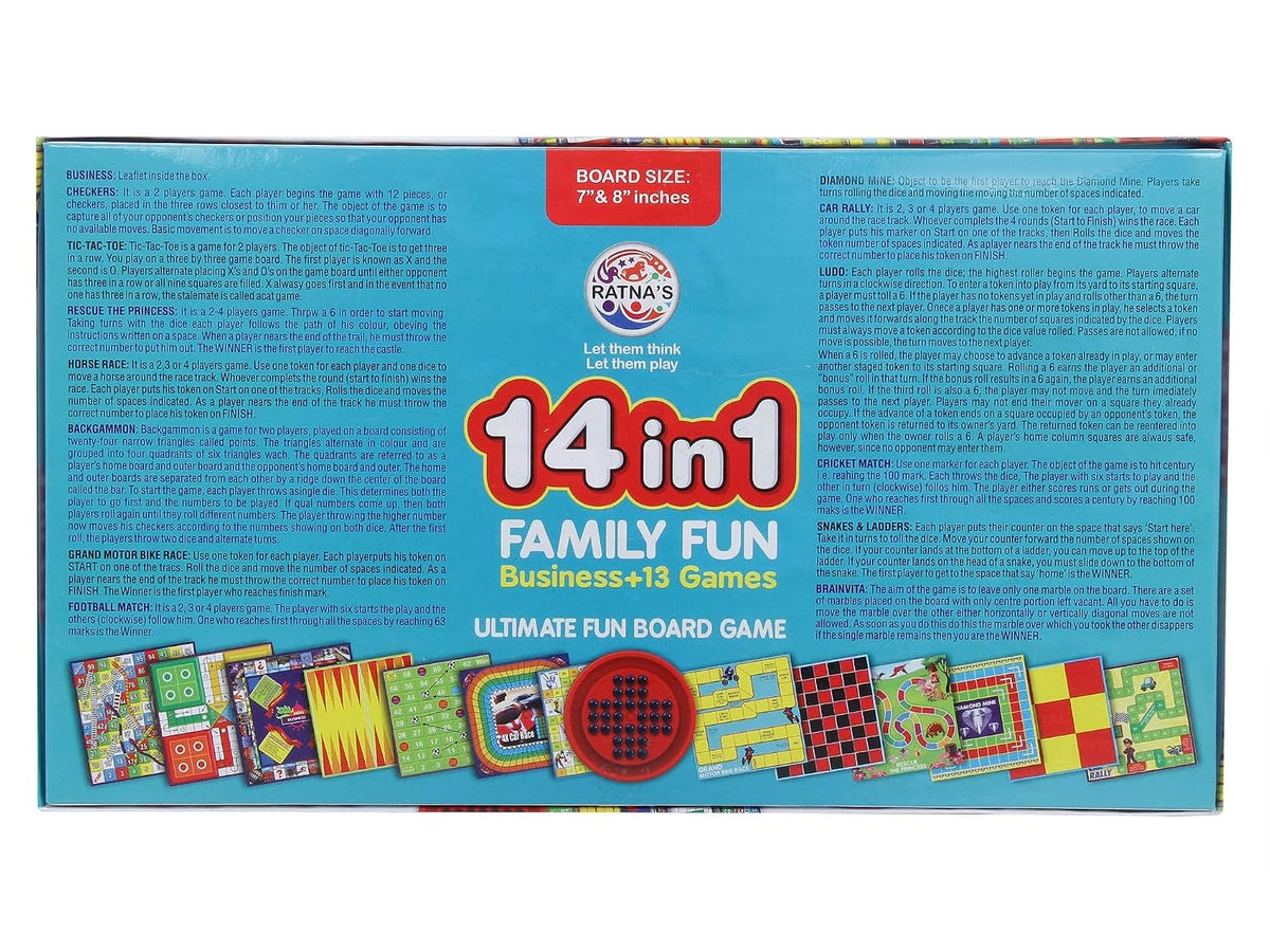 14 In 1 Family Fun Games - view 7