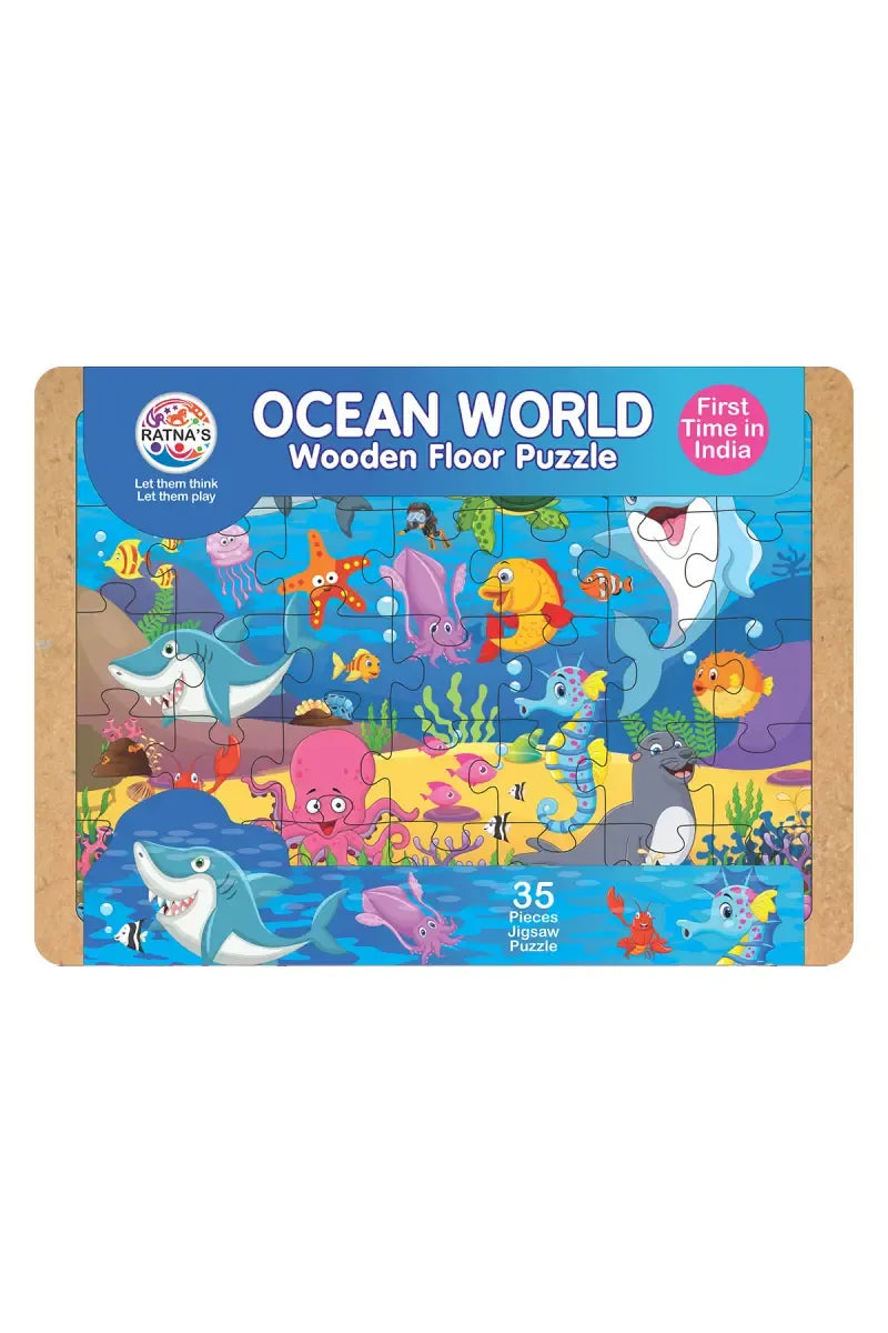 Ocean World Wooden Floor Puzzle