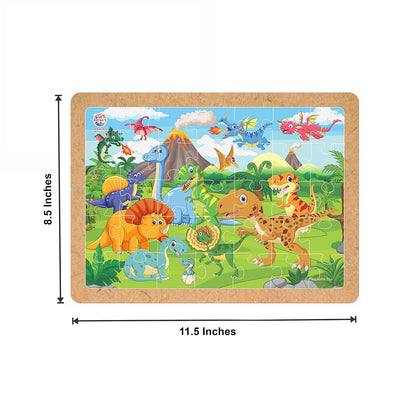 Dinosaur World Wooden Floor Puzzle - view 4