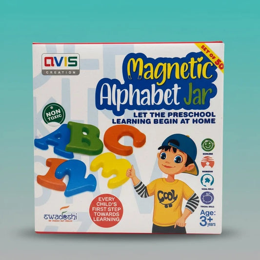 Magnetic Alphabet Jar
