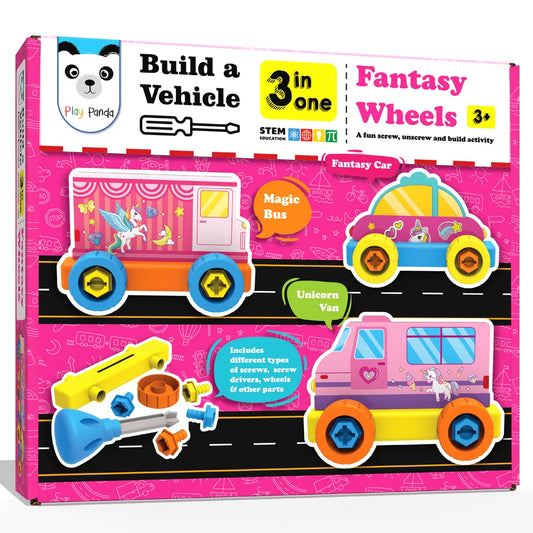 Build A Vehicle 3in1 Fantasy Wheels