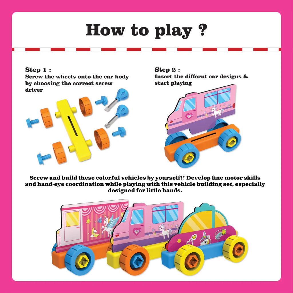 Build A Vehicle 3in1 Fantasy Wheels - view 2