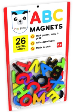 Abc & 123 Magnets Assorted