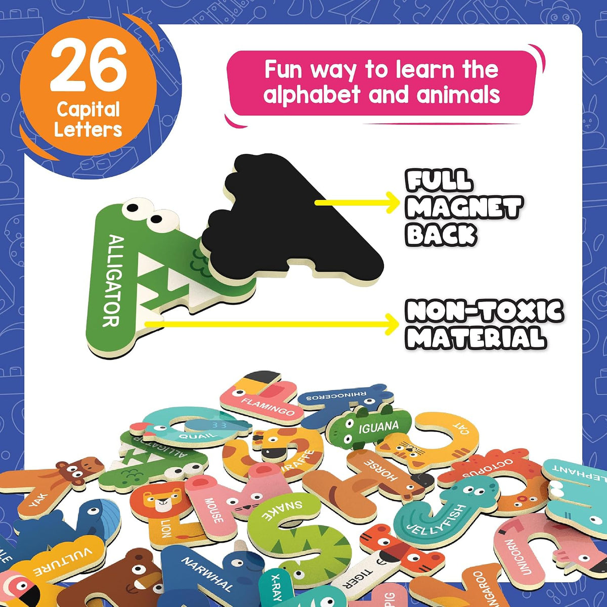 Abc Animal Magnets - view 4