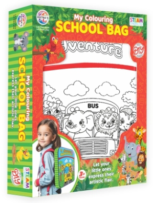 My Colouring School Bags